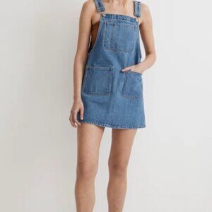 Madewell Denim Overall Mini Dress